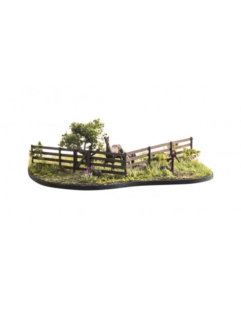 VALLA DE CARRIL DE MADERA, 67 CM , WOODLAND SCENICS A2982