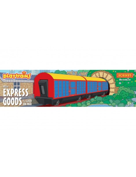 SET 2 VAGONES CERRADOS EXPRESS, HORNBY R9316