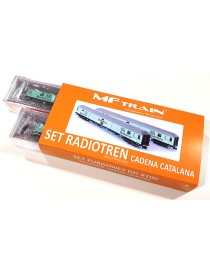 SET 2 FURGONES DD-8100 RADIOTREN CADENA CATALANA, MFTRAIN N71026 2