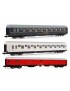 SET 3 COCHES T2 AZUL, T2 BLANCO Y FURGÓN D8,  ARNOLD HN4345