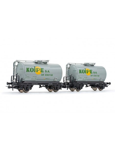 SET 2 VAGONES CISTERNAS "KOIPE", ELECTROTREN HE6029