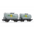 SET 2 VAGONES CISTERNAS "KOIPE", ELECTROTREN HE6029