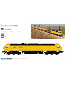 LOCOMOTORA DIESEL 335.032 "FERROVIAL" SERIE 335, SUDEXPRESS SFER032N