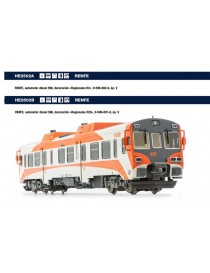 AUTOMOTOR DIESEL 596 RENFE "TAMAGOCHI" REGIONALES R2, ELECTROTREN HE2502A