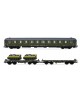 HE4015 ELECTROTREN, SET 3 COCHES RENFE "MEDIA LUNA"