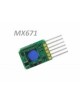 DECODER ZIMO DE FUNCIONES MX671N