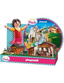 ESCAPARATE PLAYMOBIL HEIDI