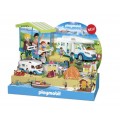 ESCAPARATE PLAYMOBIL CAMPING