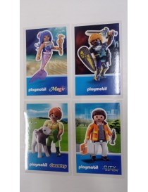 PLAYMOBIL SET 4 PEGATINAS