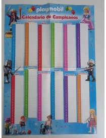 PLAYMOBIL CALENDARIO DE CUMPLEAÑOS