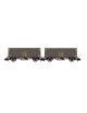 HN6660 ARNOLD, SET 2 VAGONES CERRADOS DE 2 EJES J300.000 "GRAN VELOCIDAD"