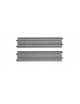 K20-004 KATO 2 VÍAS RECTA DOBLE TRAVIESAS HORMIGÓN DE 248  UNITRACK N