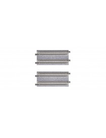 K20-023 KATO 2 TRAMOS VIA RECTA DOBLE DE 124 MM UNITRACK N