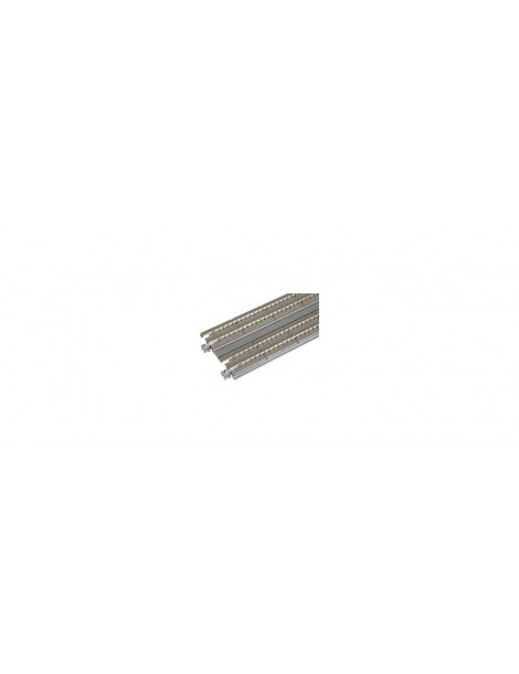 K20-025 KATO 2 TRAMOS VIA DOBLE EN PLACA DE HORMIGÓN DE 124 MM UNITRACK N