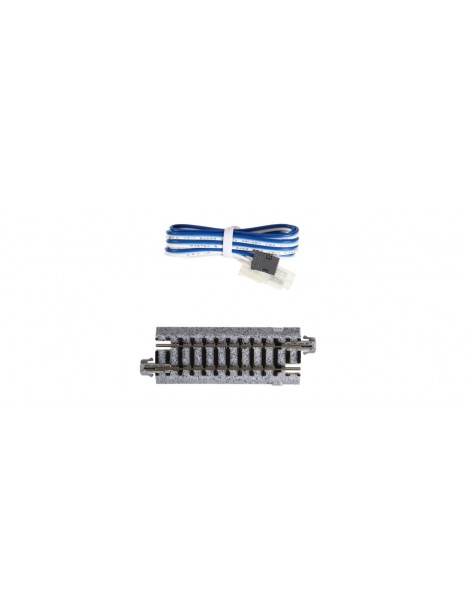 K20-041 KATO VÍA RECTA DE 62 MM CON CABLE DE CONEXIÓN UNITRACK N