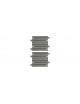 K20-044 KATO 2 TRAMOS DE VÍA DOBLE RECTA EN PLATAFORMA DE HORMIGÓN DE 62 MM UNITRACK N