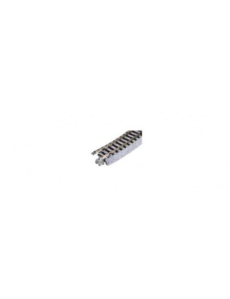 K20-101 KATO 4 TRAMOS DE VÍA CURVA DE 249 MM 15º UNITRACK N