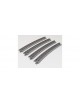 K20-150 KATO 4 TRAMOS DE VÍA CURVA DE 718 MM 15º UNITRACK N