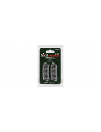 K20-170 KATO 4 TRAMOS DE VÍA CURVA DE 216 MM 15º UNITRACK N 2