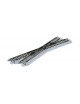 K20-301 KATO CRUCE DERECHA 15º 168 MM UNITRACK N