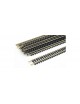 K21-000 KATO 10 VÍAS FLEXIBLES TRAVIESAS MADERA 808 MM