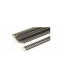 K21-000 KATO 10 VÍAS FLEXIBLES TRAVIESAS MADERA 808 MM
