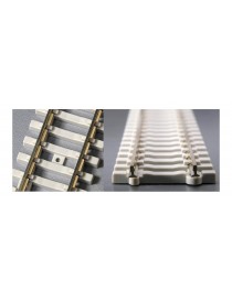 K21-001 KATO 10 VÍAS FLEXIBLES TRAVIESAS HORMIGÓN 808 MM