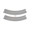 K20-181 KATO 2 TRAMOS CURVA DOBLE PERALTADA 414/381 MM 45º