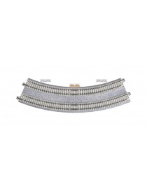 K20-184 KATO TRANSICIÓN A CURVA CON PERALTE VÍA DOBLE CURVA 315/447 MM 22.5º