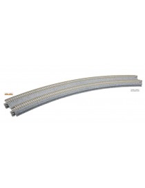 K20-186 KATO TRANSICIÓN A CURVA CON PERALTE VÍA DOBLE CURVA 480/447 MM 22.5º
