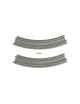 K20-187 KATO CURVA DOBLE PERALTADA CON PLATAFORMA DE HORMIGÓN 414/381 MM 45º