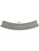 K20-187 KATO CURVA DOBLE PERALTADA CON PLATAFORMA DE HORMIGÓN 414/381 MM 45º