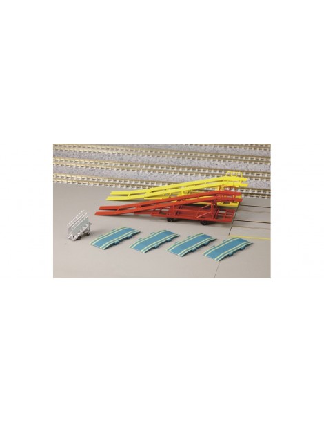 K20-000 KATO 4 TRAMOS VIA RECTA DE 248 MM UNITRACK N