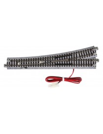 K20-202 KATO DESVÍO ELÉCTRICO  IZDA 186 MM 15º