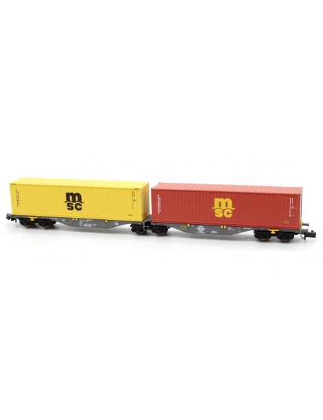 NWMFT5 MFTRAIN PLATAFORMA PORTACONTENEDORES Sggrss DE 80´ERMEWA