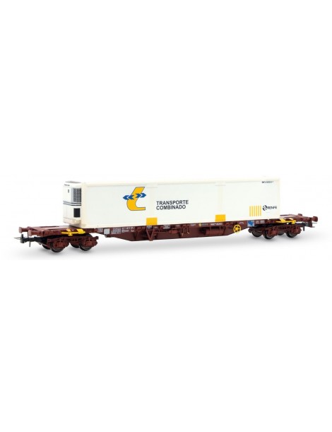 HE6080 ELECTROTREN VAGÓN PORTACONTENEDORES 4 EJES MMC3