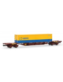 HE6065 ELECTROTREN VAGÓN PORTACONTENEDORES 4 EJES MMC3