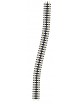 VÍA FLEXIBLE CREMALLERA 222 MM, FLEISCHMANN 9119