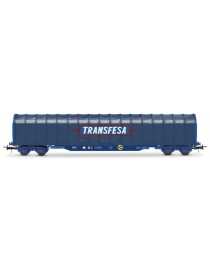HE6086 ELECTROTREN VAGÓN LONA DE 4 EJES "TRANSFESA" DECORACIÓN AZUL