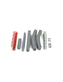 K20-000 KATO 4 TRAMOS VIA RECTA DE 248 MM UNITRACK N 2