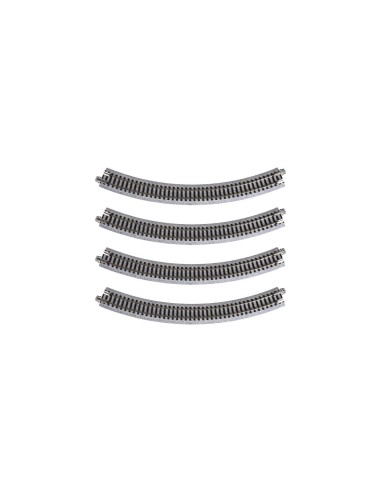 K20-000 KATO 4 TRAMOS VIA RECTA DE 248 MM UNITRACK N