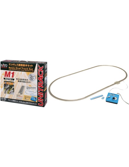 K20-000 KATO 4 TRAMOS VIA RECTA DE 248 MM UNITRACK N
