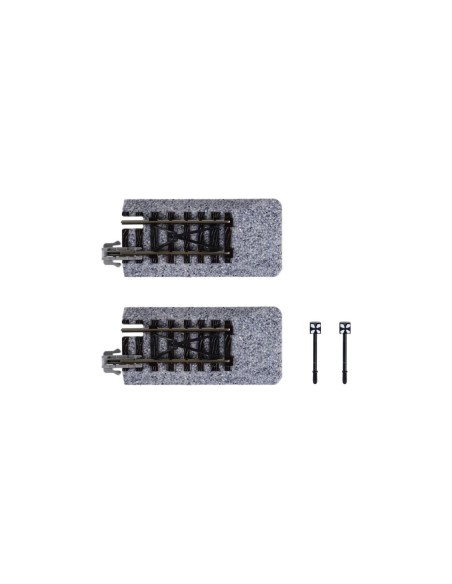 K20-000 KATO 4 TRAMOS VIA RECTA DE 248 MM UNITRACK N