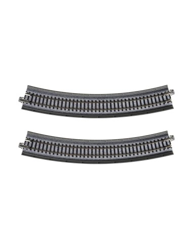 K20-540 KATO VIADUCTO CURVA ELEVADA DE VÍA ÚNICA R381-30º 2 PZAS