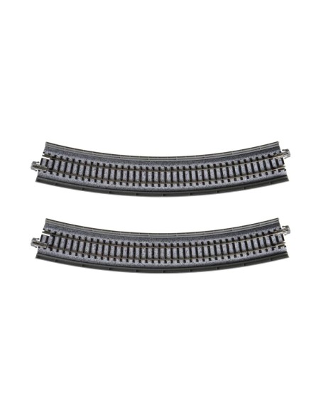 K20-540 KATO VIADUCTO CURVA ELEVADA DE VÍA ÚNICA R381-30º 2 PZAS