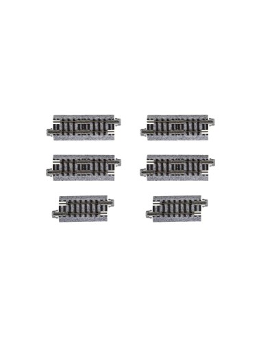 K20-000 KATO 4 TRAMOS VIA RECTA DE 248 MM UNITRACK N