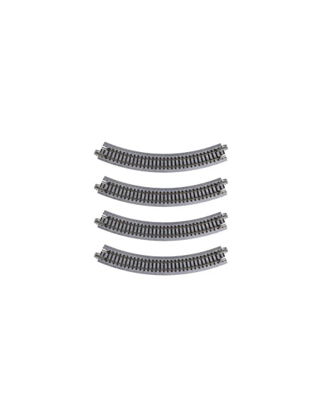 K20-000 KATO 4 TRAMOS VIA RECTA DE 248 MM UNITRACK N