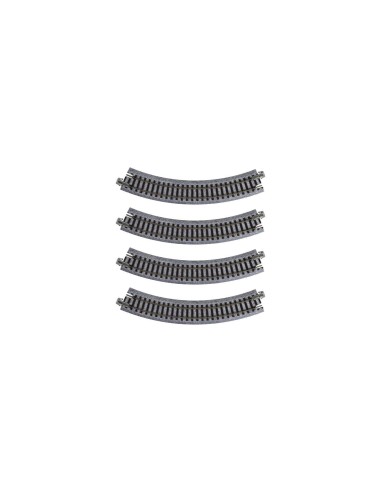 K20-000 KATO 4 TRAMOS VIA RECTA DE 248 MM UNITRACK N