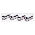 K23-651D KATO SET 4 FURGONETAS TOYOTA SUPER LONG DAY CARE