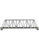 K20-432 KATO PUENTE METÁLICO DE VÍA ÚNICA GRIS 248 MM